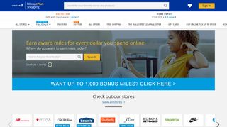 
                            2. United MileagePlus Shopping: Home