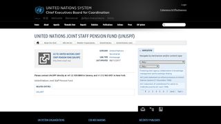 
                            6. United Nations Joint Staff Pension Fund (UNJSPF) | United ...