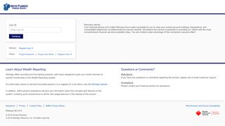 
                            9. United Planners - Albridge Wealth Reporting