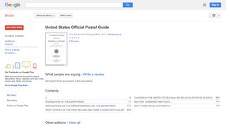 
                            7. United States Official Postal Guide