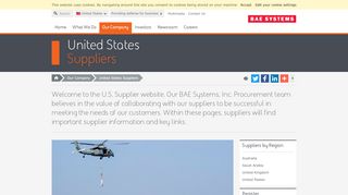 
                            6. United States Suppliers | BAE Systems | United States