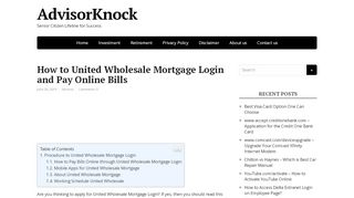 
                            5. United Wholesale Mortgage Login, Online Bill …