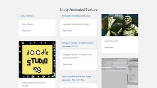 
                            3. Unity Animated Texture - Les passerelles