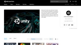 
                            4. Unity Technologies - Asset Store