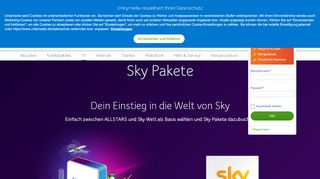 
                            5. Unitymedia Sky: Mehr Entertainment, mehr Auswahl!