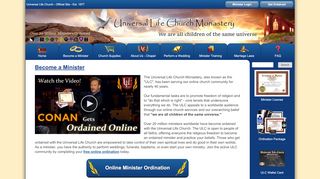 
                            4. Universal Life Church - Official Site - Est. 1977