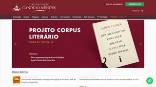 
                            6. Universidade Candido Mendes – Campos – UCAM …
