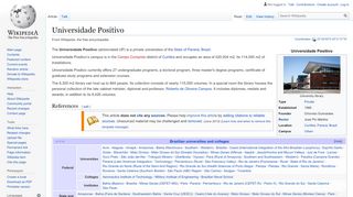 
                            7. Universidade Positivo - Wikipedia