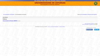 
                            9. Universidades de Asturias (Privadas y Públicas)