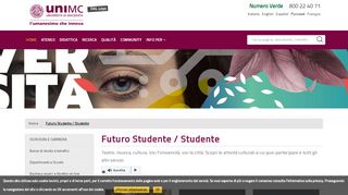 
                            5. Università di Macerata: Futuro Studente / Studente - …