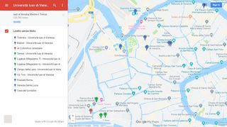 
                            5. Università Iuav di Venezia - Google My Maps