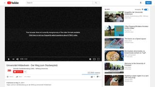 
                            3. Universität Hildesheim - Der Weg zum Studienplatz - YouTube