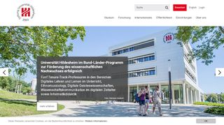 
                            8. Universität Hildesheim | Startseite