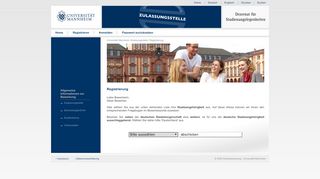 
                            1. Universität Mannheim - Zulassungsstelle - …