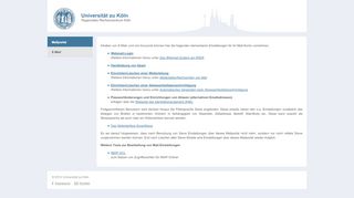 
                            3. Universität zu Köln - Mailportal