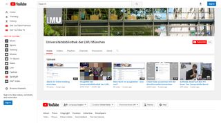 
                            3. Universitätsbibliothek der LMU München - YouTube