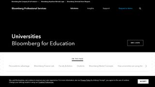 
                            9. Universities | Bloomberg Professional Services