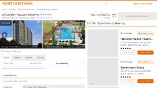 
                            9. University House Midtown - Atlanta, GA | Apartment Finder