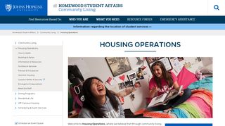 
                            5. University Housing - Homewood Student Affairs - Johns Hopkins ...