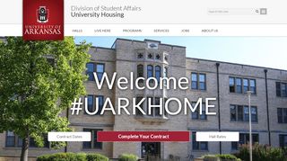 
                            1. University Housing | Housing | University of Arkansas