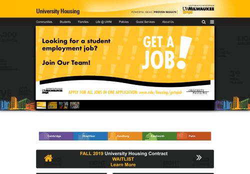 
                            4. University Housing | University of Wisconsin-Milwaukee