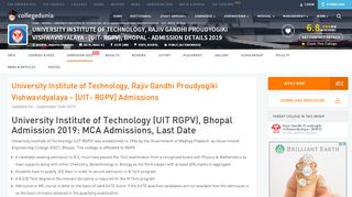 
                            9. University Institute of Technology, RGPV