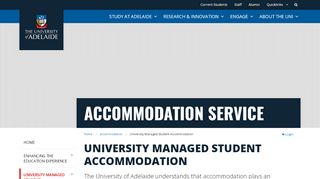 
                            7. University-Managed Student Accommodation ...