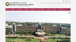 
                            8. University of Agricultural Sciences, Dharwad