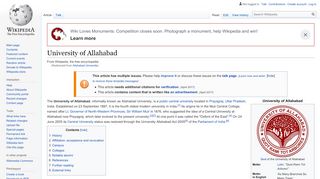 
                            5. University of Allahabad - Wikipedia