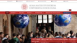 
                            7. University of Bologna - unibo.it