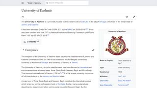 
                            5. University of Kashmir - Wikipedia