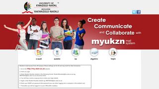 
                            8. University of KwaZulu-Natal - Student e-mail access from ...