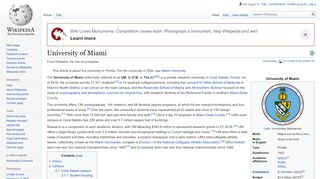 
                            9. University of Miami - Wikipedia
