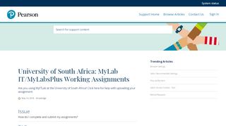 
                            3. University of South Africa: MyLab IT/MyLabsPlus Working …