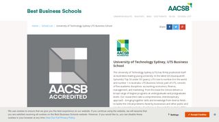 
                            3. University of Technology Sydney, UTS Business School | AACSB ...