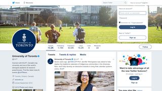 
                            10. University of Toronto (@UofT) | Twitter