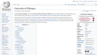 
                            6. University of Tübingen - Wikipedia