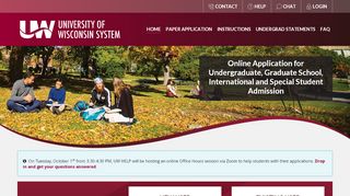 
                            3. University of Wisconsin - Apply Online