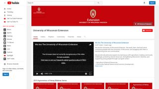 
                            9. University of Wisconsin Extension - YouTube