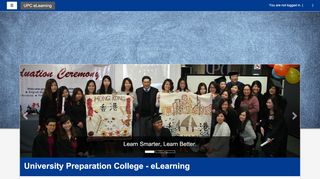 
                            3. University Preparation College - eLearning