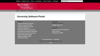 
                            3. University Software Portal | OIT - New Brunswick