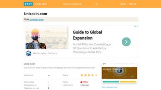 
                            7. Unixcoin.com: UNIX COIN - Easy Counter