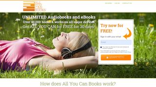 
                            9. UNLIMITED Audiobooks and eBooks | All You Can Books ...