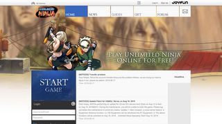 
                            10. Unlimited Ninja - Free Naruto RPG Online Game - Joyfun.com