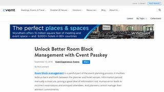 
                            5. Unlock Better Room Block Management with Cvent Passkey | Cvent ...