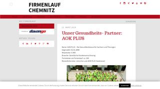 
                            9. Unser Gesundheits- Partner: AOK PLUS | WiC …