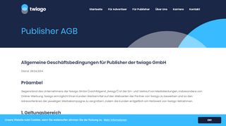 
                            1. Unsere AGB für Publisher | Twiago - Twice as Good