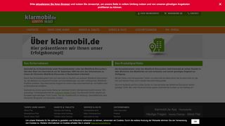 
                            5. Unternehmen - Über uns | klarmobil.de