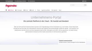 
                            5. Unternehmens-Portal für Steuerberater | agenda …