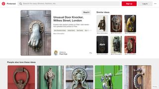 
                            4. Unusual Door Knocker, Wilkes Street, London | Doors, Gates ...